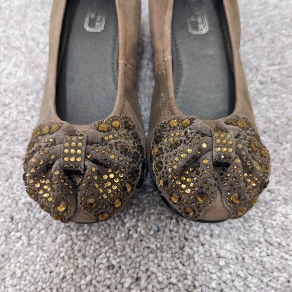 Brown Bow Heels - Picture 6 of 8